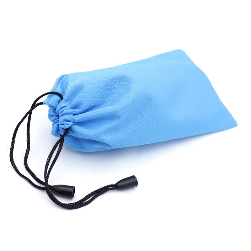 Dozen Eyewear Carrying Draw String Soft Pouch Felt Inner Lining