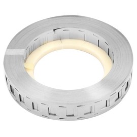 Lithium Battery Nickel Strip, 1000g Double Line Nickel Strip 18650 Lithium Battery Nickel Plated Steel Belt Used in Nickel-Metal Hydride Batteries, Lithium Batteries (27 x 20.3mm)