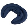 Neck Pillow with Standing Collar in Dark Blue - Neck