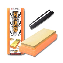 Shapton, Whetstone Orange & Angle Guide, Knife Sharpening K0702 Blade, Grit 1000, #1000, Medium