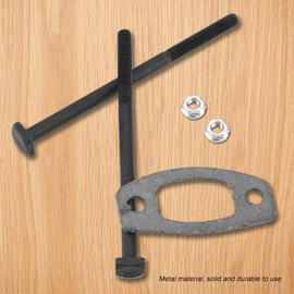Muffler Gasket Nut Bolt Kit Fits for Husqvarna 50, 50 Rancher, 50 Special, 51, 55, 55 EU1, 55 Rancher Chainsaw