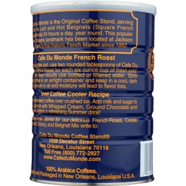 Cafe Du Monde French Roast Dark Coffee, 13 Ounce