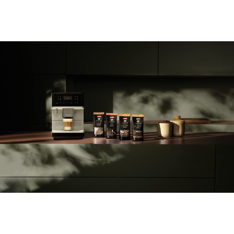 Miele Coffee Beans, Black Edition Café Crema, 4 x 8.8