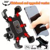 360° Adjustable Motorcycle & Bicycle Phone Mount – Anti-Slip Shockproof
