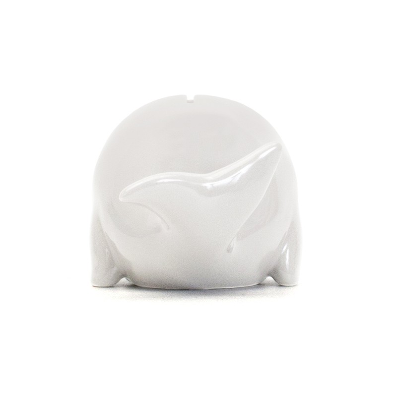 Child to Cherish Ceramic Whale Piggy Bank, White