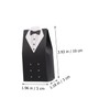 iplusmile 100pcs Bride Groom Candy Boxes Wedding Favor Containers Capacity