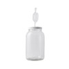 FastRack - One Gallon Wide Mouth Jar with White Airtight