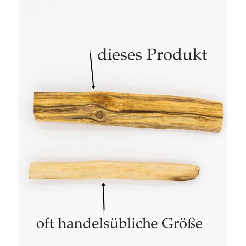6 large pieces (approx. 60 g) Palo Santo - certified