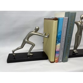 Unbranded Modern Heavy Bookends Statue Sculpture Library Shelf Desk Decor Marble Pedestal