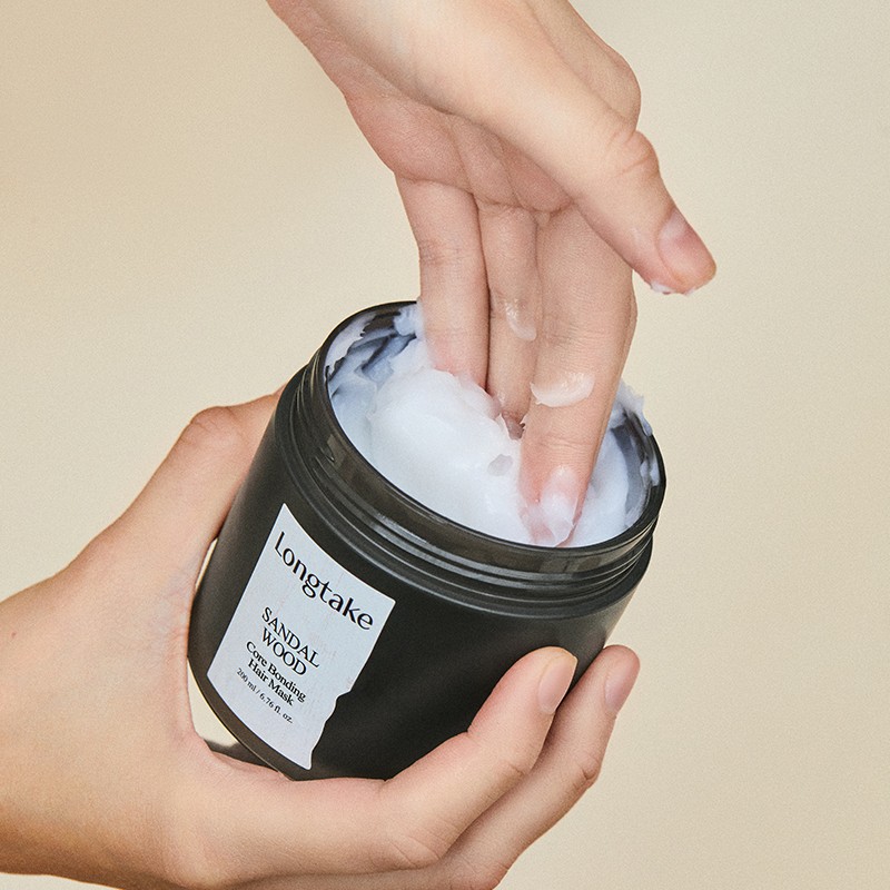 Longtake [롱테이크]코어본딩 헤어마스크 (샌달우드/블랙티앤피그) [Longtake] Core Bonding Hair Mask (Sandalwood/Black