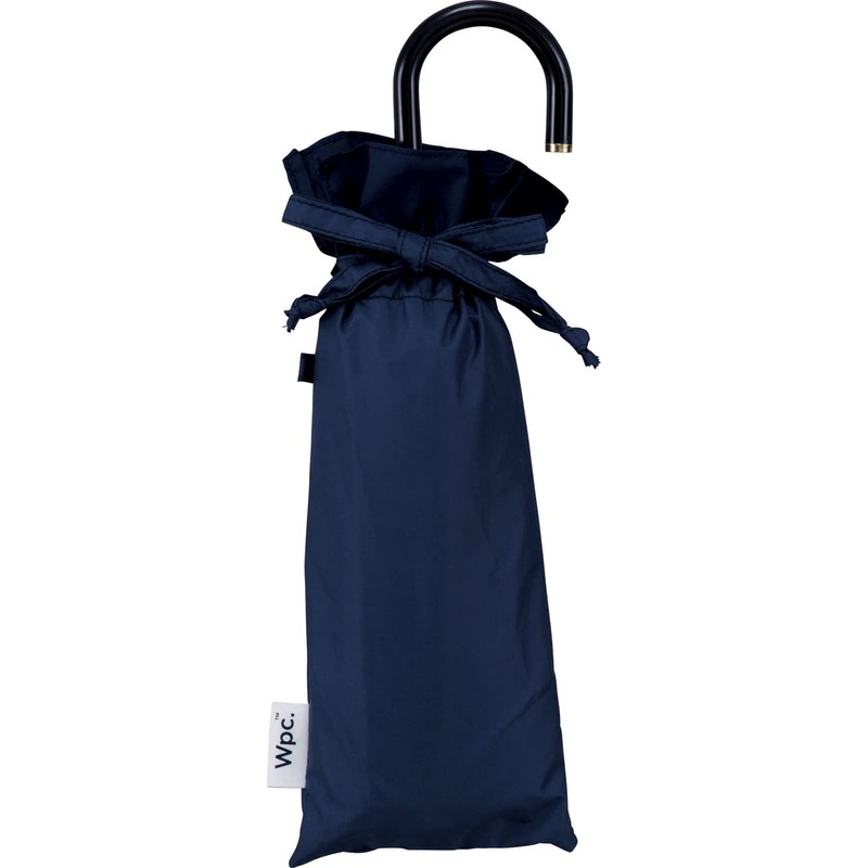 [2023] Wpc. Parasol Blackout Classic Ruffle Mini Navy Folding Umbrella,