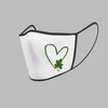 Heart Shamrock Iron On Decal, St Patricks Day Shirt Transfer,