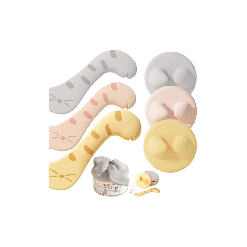 Tapas para Latas de Comida, 6 Piezas Cucharas y tapas