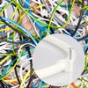 10mm Round Cable Clips 100pcs Assortment Cable Holder Management Wire