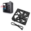 PC Case Fan 120mm PWM Intelligent Control MFDB Bearing Case