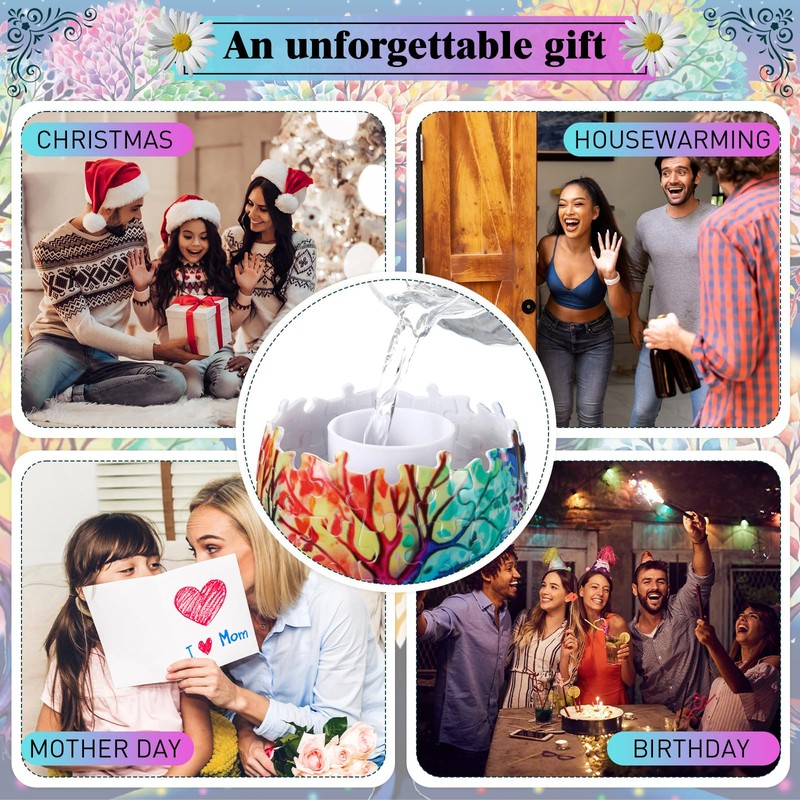 Silipull 3D Puzzle Vase Puzzle Flower Vase Crafted from 160