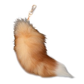 URTERYSER Cute Animal Tail Keychain Keychain Bags Charm Key Holder, D Xuanhu Drift