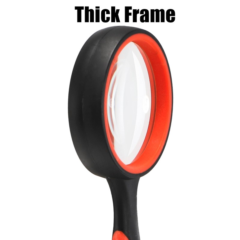 Coloch 12 Pack 10X Magnifying Glass, 50mm Handheld Reading Magnifier