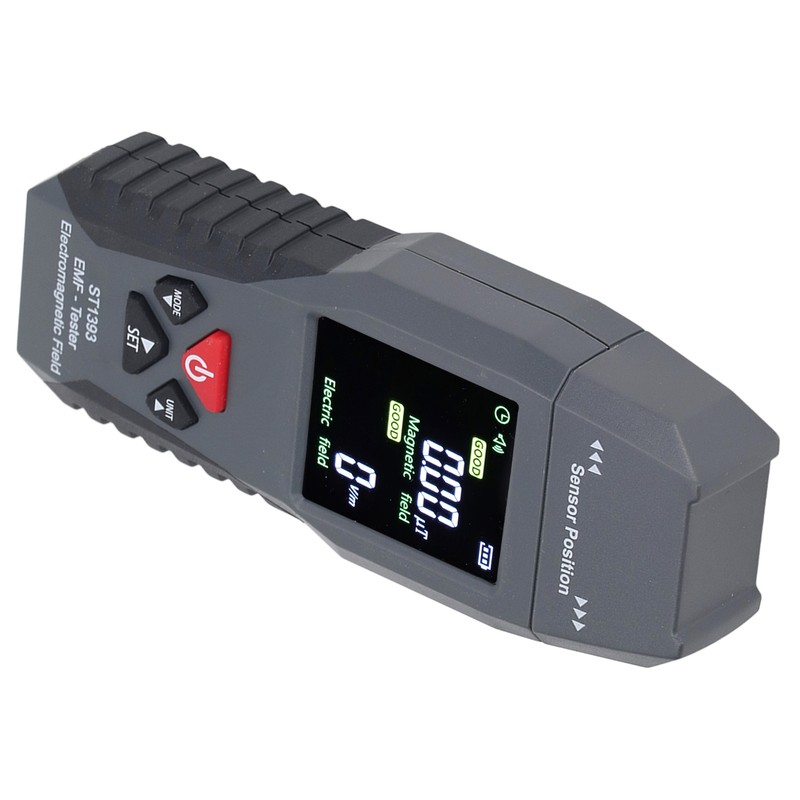 EMF Meter Handheld Electromagnetic Field Radiation Detector Digital LCD Portable