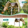 Vicsiyi Owls to Keep Birds Away: 2Pack Fake Owls with