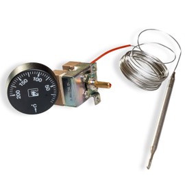 Campini TY 95 Analogue Thermostat 200°C for Lagos Paint Boilers, Safety and Accuracy in Temperature Control