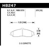 Hawk Performance HB247B.575 HPS 5.0 Disc Brake Pad