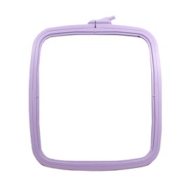 Nurge Embroidery Cross Stitch Square Oblong Rectangle Plastic Frame Lilac #4 250mm x 280mm