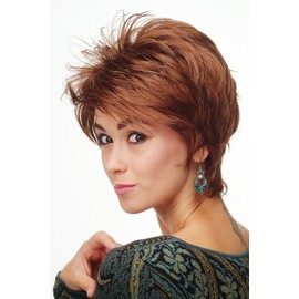 WIG ME UP - 81448-30 Lady Quality Wig short teased strands copper brown