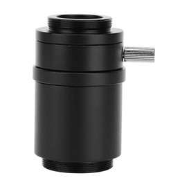 Microscope Adapter, Stereo Microscope Lens Camera Adapter with CTV Interface for Stereo Microscopes (25 mm Camera Interface Industrial Camera Interface)