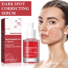 ThrivingAura 2PCS Niacinamide Serum, Tranexamic Acid, Dark Spot Serum, Targeting Post-Acne Marks, Acne Scars,Even Skin Tone,Fragrance-Free(Comes with A Facial Gua Sha Stick*1)