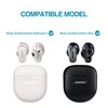 SURITCH Clear Case for Bose QuietComfort Earbuds II 2022/QuietComfort Ultra