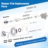 Avenuebool Retrofit Trim Kit, Compatible with Symmons/Temptrol Tub and Shower