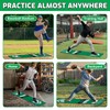 Softball Pitching Mat for Indoor and Outdoor