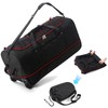 Vomgomfom Expandable from 110L to 140L 31.5" Rolling Duffle Bag