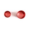 car-king888 Red Alloy Car Central Control Gear Shift Knob Cover