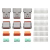 SanilParts 3 Sets 12 Pin Way DT Series Connector, DT04-12P