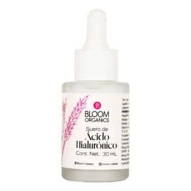 Ácido Hialurónico Bloom Organics Serum Facial Hidratante Todo Tipo De Piel Díanoche                                                                   
