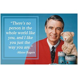 Vincit Veritas Mr Rogers Neighborhood Quote Daniel Tiger Poster Decor Teaching Kids Kindness P016