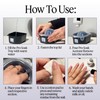 Nailboo 100% Acetone Nail Polish Remover & Soak Bowl, Gel