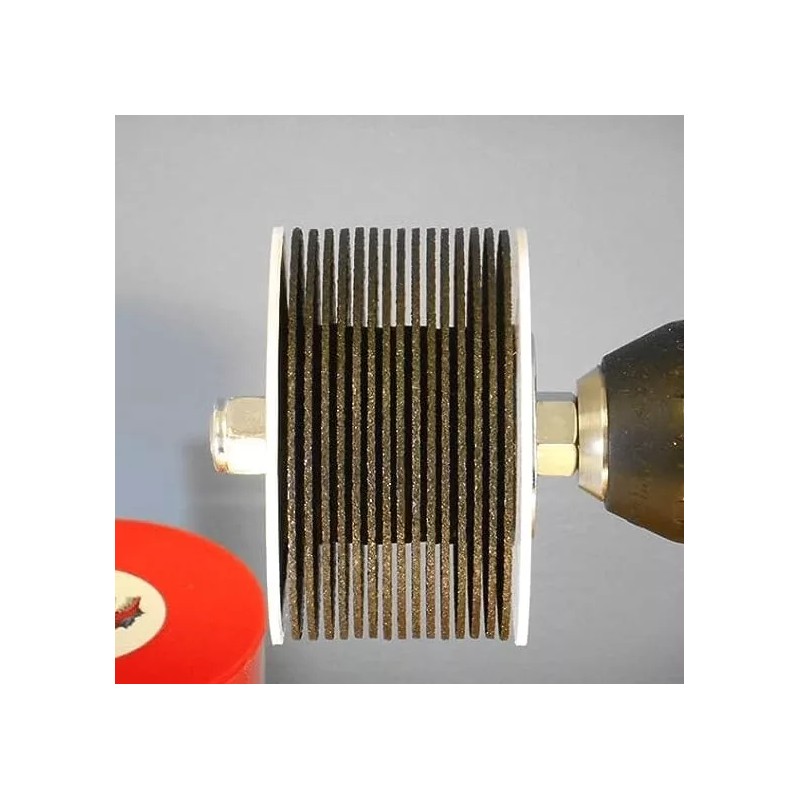 Rack-A-Tiers Sharp Pog Oscillating Multi-Tool Blade Sharpener Drill Operated |