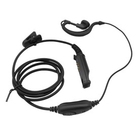 Covert Acoustic Tube Earpiece Headset with Mic Secure Surveillance Ear Piece Compatible with Baofeng UV-9R Plus BF-9700 A58 UV-XR 5S GT3WP Two-Way Radio
