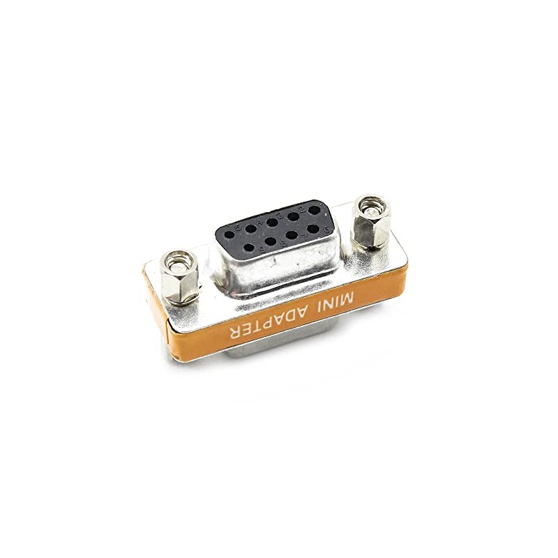 CABLEPELADO DB9 Serial Null Modem Adapter Female to Female |