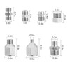 HUBEST Multi-Size Airbrush Adapter Set Air Brush Fitting Connector Kit