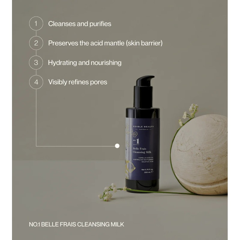 Edible Beauty No. 1 Belle Frais Cleansing Milk 200ml