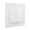 Dryer Vent Cover, Dual Door Outdoor Vent Cover Home ABS