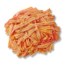 Sour Power Premium Candy Belts, Strawberry/Banana, 6.6 lb