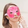 ICEHOF Eye Mask Cooling - Comfortable Outer Material with Storage