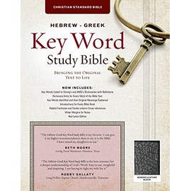 The Hebrew-Greek Key Word Study Bible: CSB Edition, Black Bonded (Key Word Study Bibles)