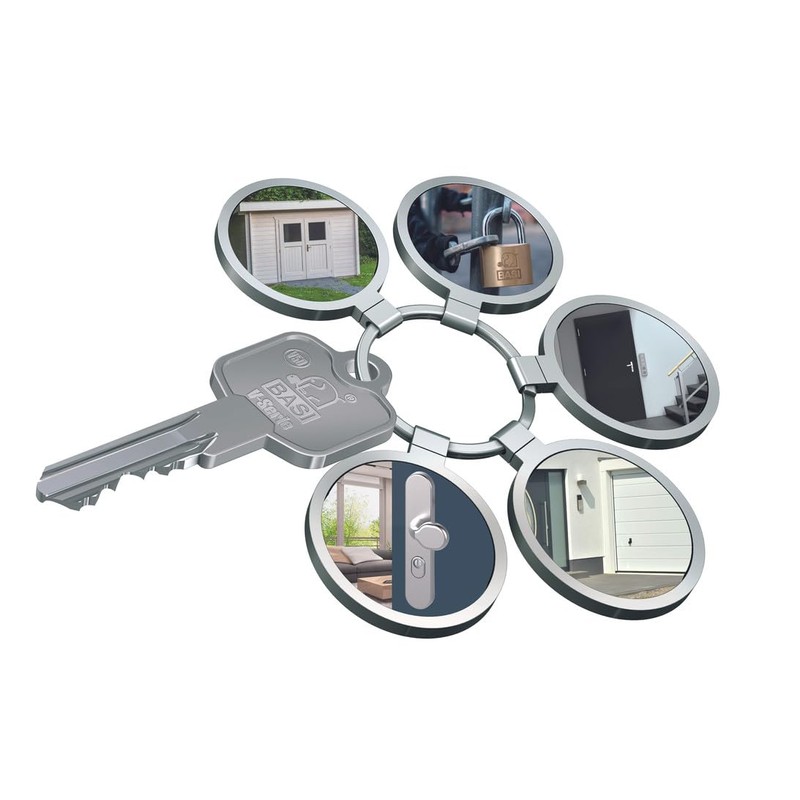BASI V50 Lock Cylinder, Keyed Alike and Freely Combinable, Many