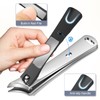 Nail Clippers for Men Thick Nails - Angled Head Toenail